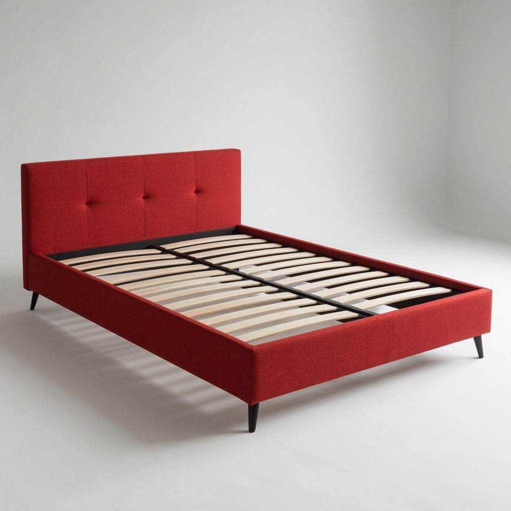 Кровать с жёстким основаниемм